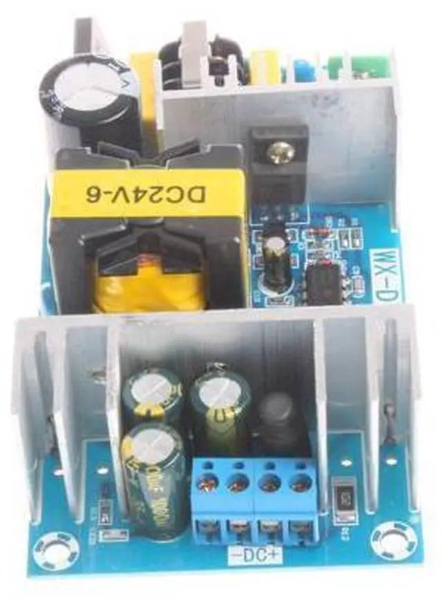 Alt view image 6 of 6 - AC to DC Isolated Power Supply Module AC 120V 100V - 245V to DC 24V 6A 144W Peak 24V 9A 216W Max Power Module with Overvoltage Overload Short-Circuit Protection (24V 6A, Peak 9A)