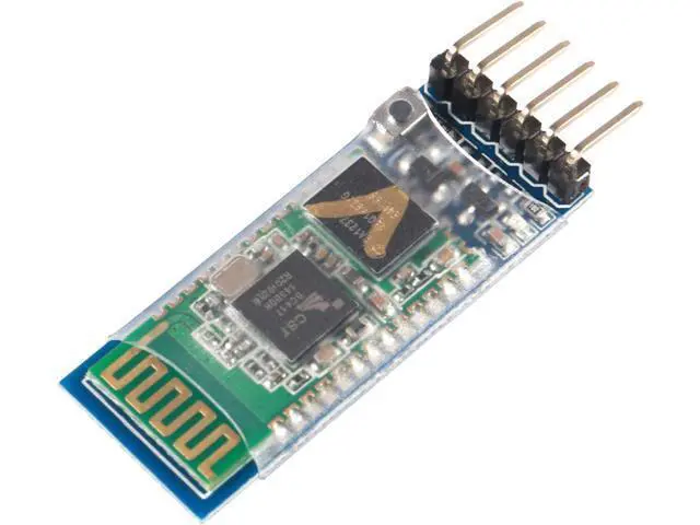 Alt view image 5 of 6 - 5PCS HC-05 Wireless Bluetooth Receiver RF Serial Transceiver Module Master Slave Integrated Bluetooth Module 6 Pin Wireless Serial Port Communication BT Module