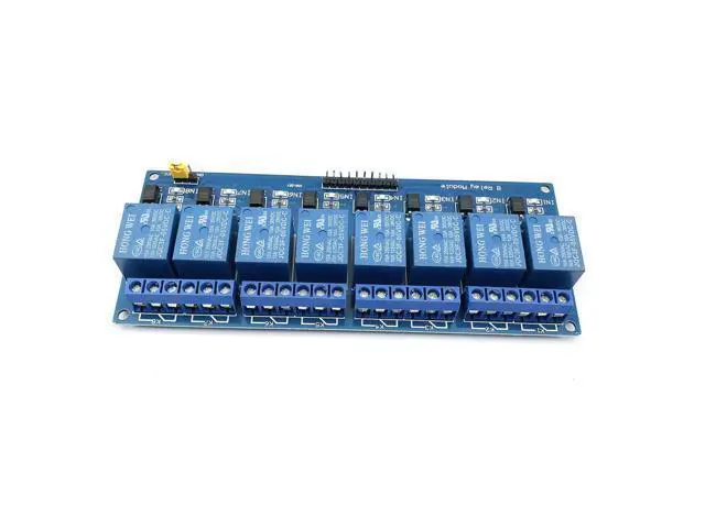 Alt view image 3 of 5 - FainWan 2pcs 8 Channel DC 5V Relay Module with Optocoupler for UNO R3 MEGA 2560 1280 DSP ARM PIC AVR STM32 Rasp-Berry Pi
