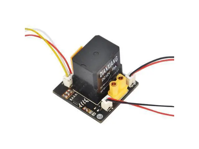 Alt view image 2 of 6 - Mini DC 12V 40A 3S XT30 Power Switch Module With Voltage Display For RC 1/14 Hydraulic Excavator Dump Truck Toy Accessories