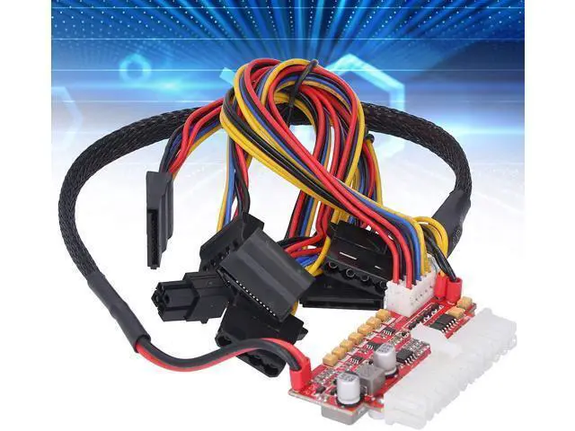 Alt view image 2 of 7 - Shanrya Desktop Computer Power Module, PCB 200W Space Saving Directly Plug DC?ATX Power Adapter Board for Industrial Control Systems for POS Machines for HTPC