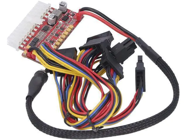 Alt view image 5 of 7 - Shanrya Desktop Computer Power Module, PCB 200W Space Saving Directly Plug DC?ATX Power Adapter Board for Industrial Control Systems for POS Machines for HTPC