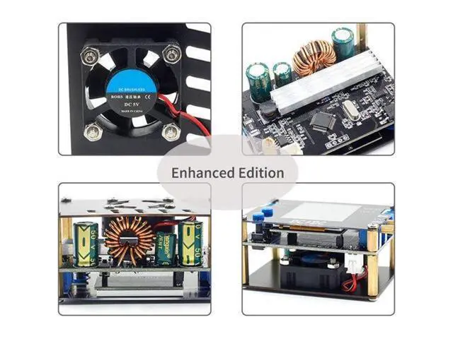 Alt view image 6 of 6 - DC DC Automatic Boost/Buck Converter CC CV Power Module 0.5-30V 4A 50W Adjustable Regulated Power Supply Voltmeter Ammeter
