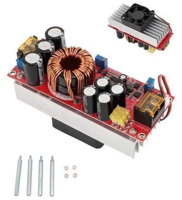Main image of DC to DC Boost Power Module 1800W High Power Adjustable Voltage Current Step Up Converter 10V 60V to 12V 90V for Industrial Equipment and High Power Applications