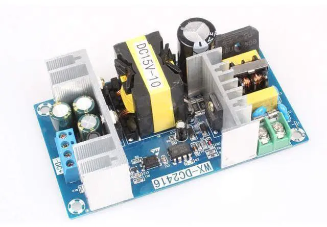 Alt view image 3 of 6 - AC to DC 15V 10A Isolated Power Supply Module AC 120V (100-240V) to 15V 150W Power Module with Overcurrent Overload Short-Circuit Protection