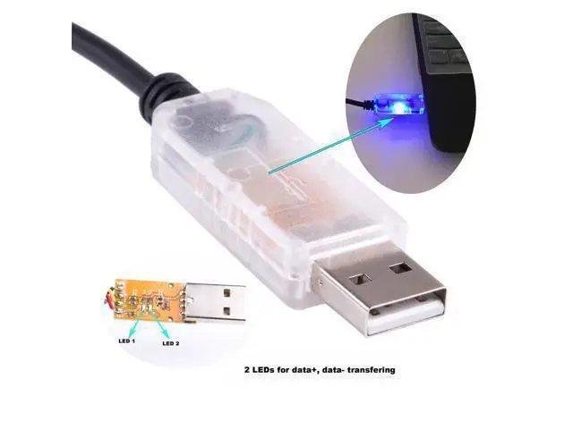 Alt view image 4 of 7 - Suamdoen ACS380 ABB Driver Cable USB RS485 Serial Adapter Modbus Communication Cable for ABB Oy BCBL-01