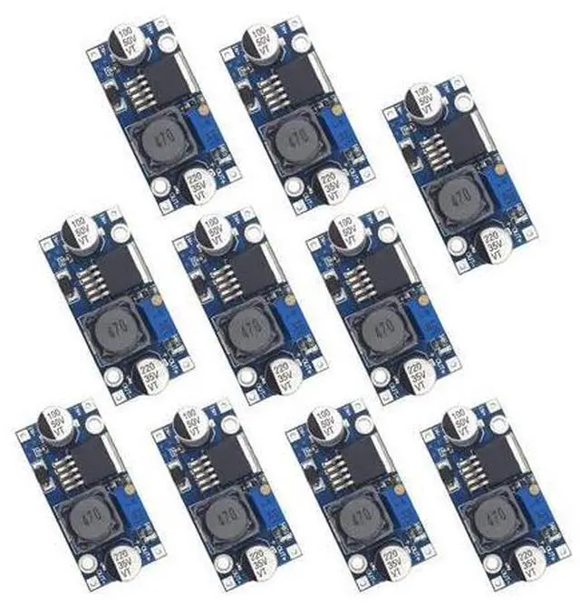 Main image of Valefod 10 Pack DC to DC High Efficiency Voltage Regulator 3.2-35V to 1.25-30V Buck Converter DIY Power Supply Step-Down Module