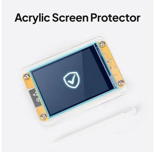 Alt view image 2 of 5 - ELEGOO 2-Pack ESP-32 2.8 Inch Touch Screen Display with Acrylic Protector for Projects LCD Screen