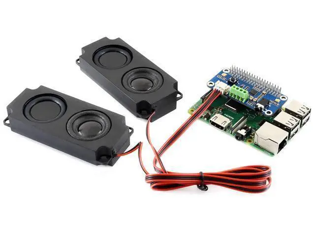 Alt view image 5 of 5 - Audio HAT Module for Raspberry Pi 4B/3B+/3B/2B/B+/A+/Zero/Zero W/Pi Zero WH,WM8960 Hi-Fi Sound Card HAT Stereo CODEC, Play/Record