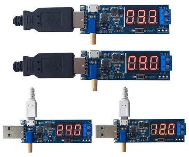 Alt view image 2 of 3 - DC-DC USB Boost Power Supply Regulator Module 5V to 3.3V 9V 12V 24V Desktop Power Module