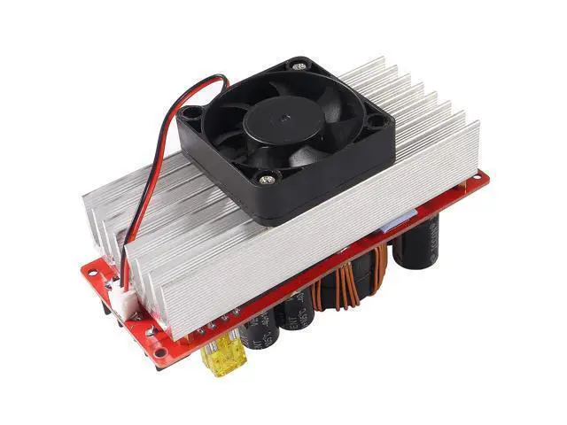 Alt view image 4 of 4 - ACEIRMC 1500W 30A DC-DC Boost Converter DIY Step-up Boost Constant Stream Power Supply Module Board in 10-60V Out 12-90V Electric Unit Module (1500W 30A Boost Converter)