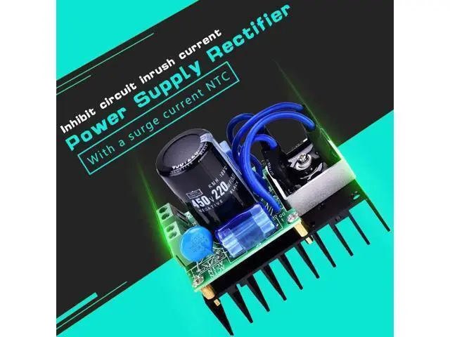 Alt view image 3 of 5 - Rectifier Board Module, 0-220V AC to 0-311V DC Rectifier Power Supply Board Universal Mutiple Against Power Supply Board