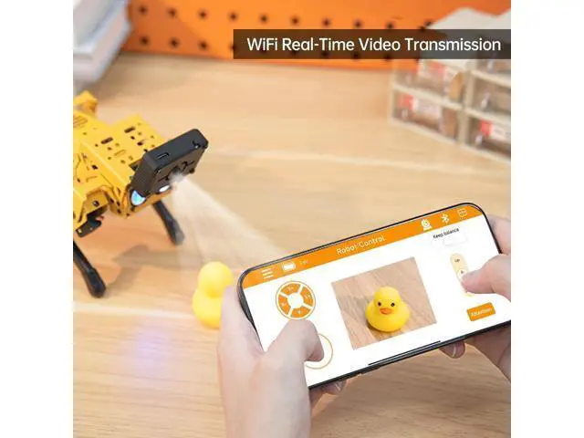 Alt view image 5 of 5 - LewanSoul ESP32-S3 Camera Module WiFi Bluetooth 5.0 AI Vision Support C/C++ Programmed Video Transmission Face/Color Recognition Line Tracking Smart Vision Module