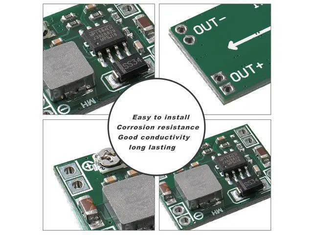Alt view image 5 of 5 - Mini DC-DC Buck Converter Adjustable Power Module 24V to 12V 9V 5V 3V (12 Pack)