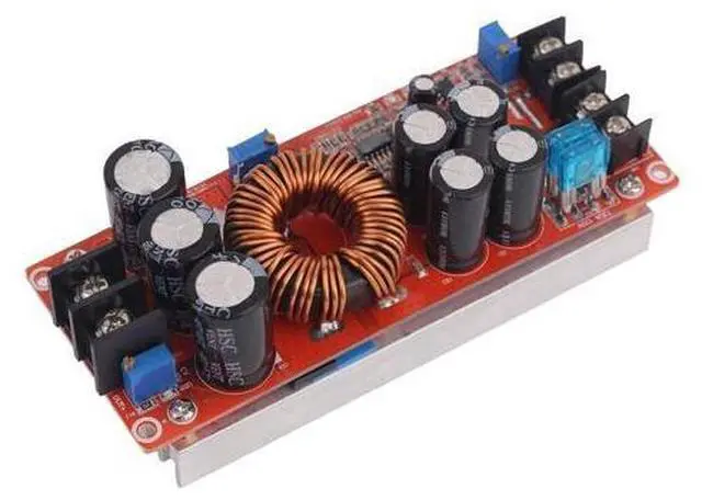 Main image of 1200W 20A DC Converter Boost Car Step-up Power Supply Module Adjustable Voltage Converter 8-60V to 12-83V