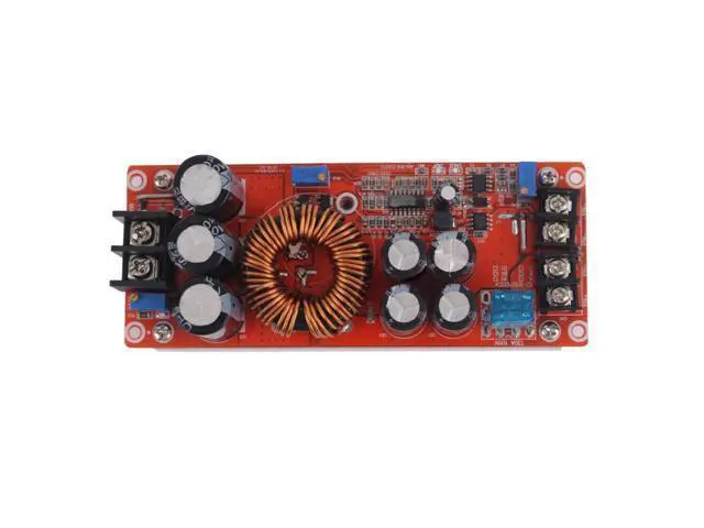 Alt view image 4 of 5 - 1200W 20A DC Converter Boost Car Step-up Power Supply Module Adjustable Voltage Converter 8-60V to 12-83V