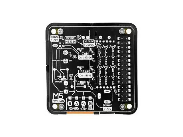 Alt view image 2 of 4 - For M5stack PWRCAN 13.2 Module Isolated Dual-Channel CAN & Single-Channel RS485 Interface For Enhanced Communication
