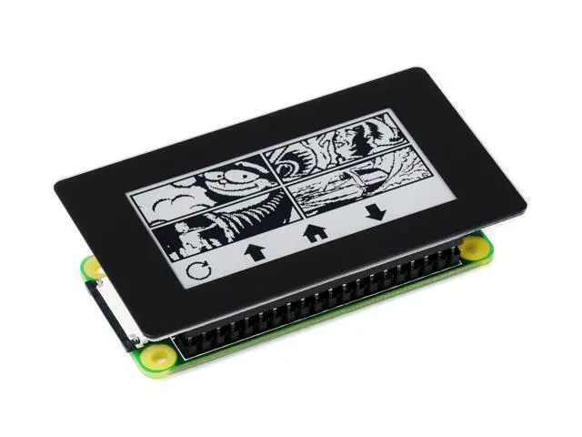 Alt view image 3 of 5 - waveshare 2.13inch Touch e-Paper Display for Raspberry Pi Zero 2 W/Raspberry Pi Zero/Pi Zero W/Pi Zero WH, 250x122 Pixels E-Ink Screen, Paper-Like Effect Support Partial Refresh
