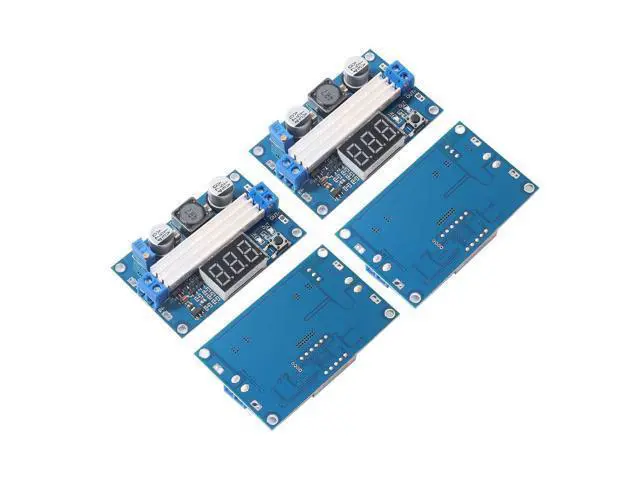 Main image of DEVMO 2 PCS LTC1871 Boost Power Module High Power DC-DC 100W Adjustable Output 3.5-35v Step up Power Supply Converter Module Board with LED Digital Display Voltmeter