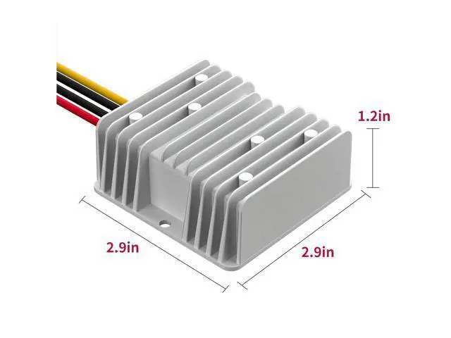 Alt view image 5 of 6 - DC 12V Step Up to 24V 10A 240W DC Boost Converter with Fuse Waterproof Voltage Regulator Module Transformer for Golf Cart Club Car LED Strip Light