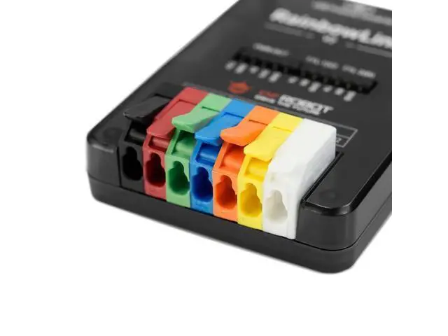 Alt view image 2 of 4 - DFROBOT RainbowLink V2: 4-Channel Isolated USB to Serial Converter (RS485/RS232/2xTTL) ^^ Built-in 12V Boost Power ^^ Rugged Industrial Housing ^^ Portable Debugging Tool for Field Engineers & PLC