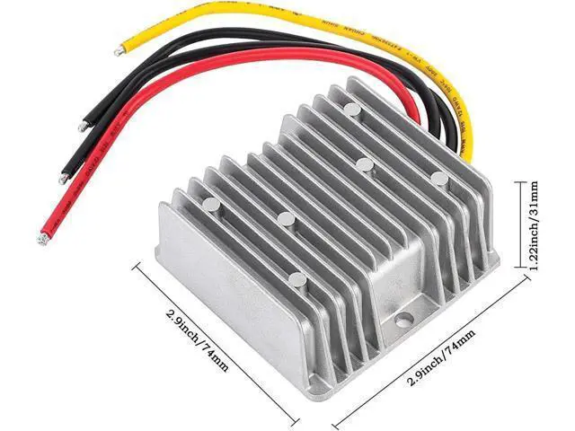 Alt view image 7 of 7 - DC 12V Step Up to 24V Boost Converter 5A 120W DC Voltage Regulator Power Converter Adapter Waterproof Module Transformer for Golf Cart Club Car LED Light