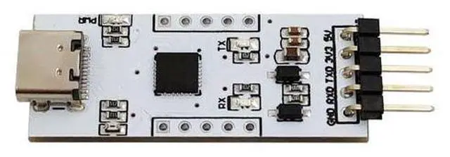 Main image of diustou CP2102 USB C to TTL Serial Adapter Conversion Module USB to uart Serial Communication Module Brush Board 3.3/5V Level Output migrated Template (Type-C).