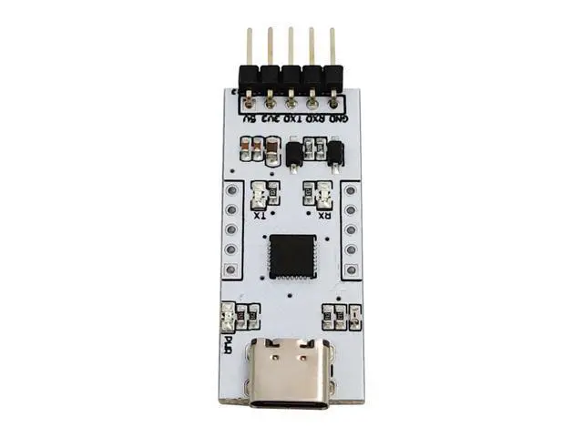 Alt view image 3 of 5 - diustou CP2102 USB C to TTL Serial Adapter Conversion Module USB to uart Serial Communication Module Brush Board 3.3/5V Level Output migrated Template (Type-C).