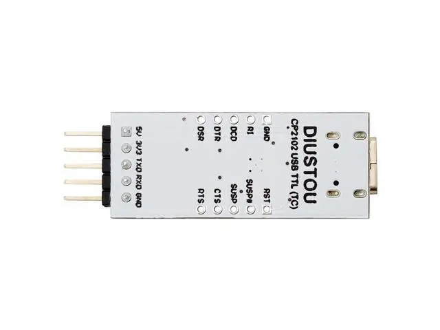 Alt view image 5 of 5 - diustou CP2102 USB C to TTL Serial Adapter Conversion Module USB to uart Serial Communication Module Brush Board 3.3/5V Level Output migrated Template (Type-C).