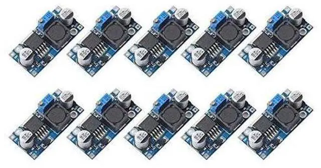 Main image of 10 Pack LM2596 LM2596S DC-DC Step Down Variable Volt Regulator Input 3.0-40V Output 1.5-35V Adjustable Buck Converter Electronic Voltage Stabilizer Power Supply Module