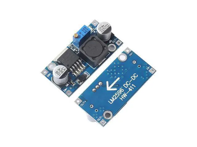 Alt view image 2 of 5 - 10 Pack LM2596 LM2596S DC-DC Step Down Variable Volt Regulator Input 3.0-40V Output 1.5-35V Adjustable Buck Converter Electronic Voltage Stabilizer Power Supply Module