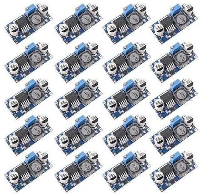 Main image of 20 Pack DC-DC Buck Converter Step Down Variable Volt Regulator Input 3.0-40V Output 1.5-35V Adjustable Voltage Regulator Electronic Voltage Stabilizer Power Supply Module