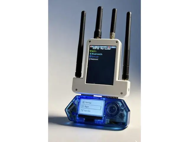 Alt view image 3 of 3 - for Flipper Zero External Module with OLED Screen, Wi-Fi + 433MHz + GPS Development Board Kit with Hard Carry Case, Soft PUV Pouch, Silicone Protective Case and Type-C Cable