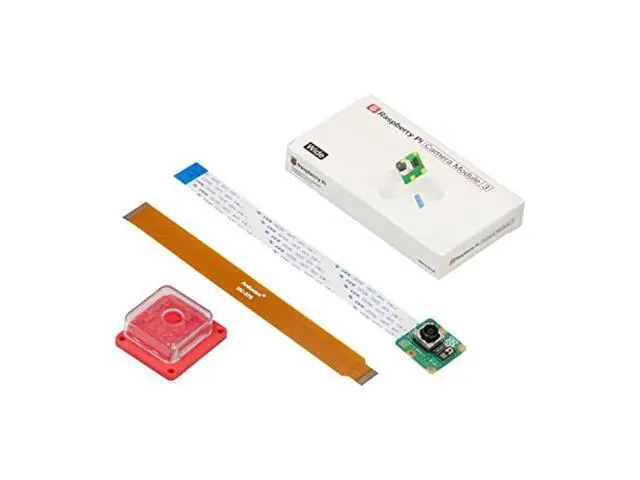 Alt view image 2 of 5 - Arducam for Raspberry Pi Camera Module 3 Wide, 120deg(D) IMX708 Autofocus Pi Camera V3 with Acrylic Case, 15cm 15-22 Pin FFC Cable