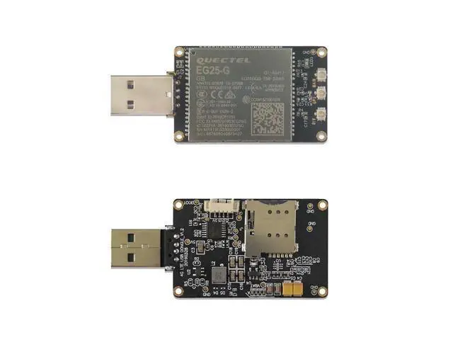 Alt view image 5 of 5 - EXVIST 4G LTE USB Dongle W/EG25-G LCC IoT/M2M-optimized LTE Cat 4 Module SIM Card Slot GPS for Global