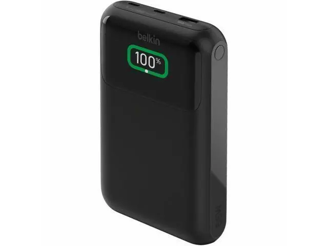 Alt view image 3 of 7 - Belkin BoostCharge Pro 3-Port Laptop Power Bank 20K - For Notebook, MacBook, USB Type C Device, USB Type A Device, MacBook Pro, Universal, Smartphone, Tablet PC, iPhone, iPad mini, iPad Pro, ... - 200