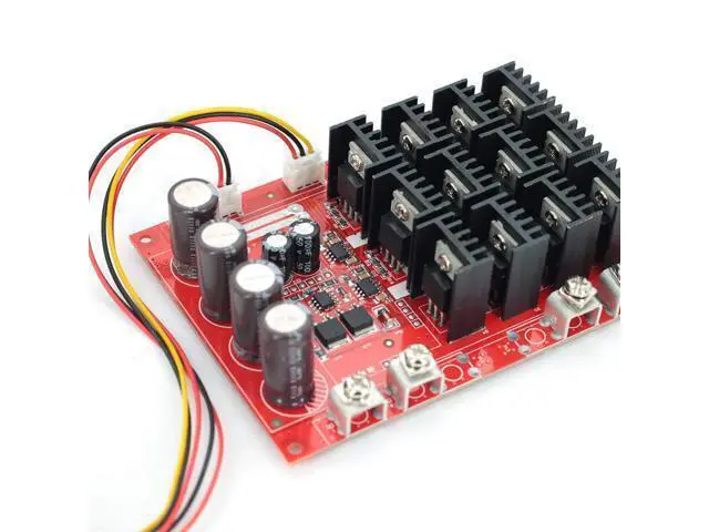 Alt view image 4 of 5 - DEVMO Motor Controller,PWM DC Motor Speed Controller 10-50V 60A High Power HHO RC Driver PWM Controller Module 12V 24V 48V 3000W Extension Cord with Switch