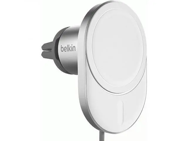 Alt view image 7 of 7 - Belkin BoostCharge ProWireless CarChargerwithMagSafe15W Extra Strong Magnetic Vent Mount for iPhone 12, 13, 14