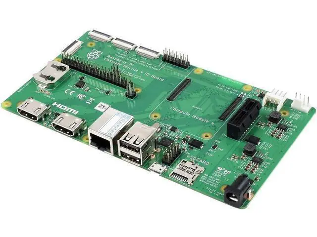 Alt view image 3 of 5 - for Raspberry Pi Compute Module 4 IO Board Development Platform and Reference Base-Board Design for CM4 with Cables @XYGStudy