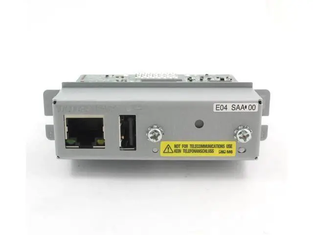 Alt view image 5 of 7 - UB-E04 Ethernet Interface, Ethernet Interface Compatible With UB-E04 C32C824541 TM-U220PB T81 U288 T88IV T88VI T88V T70II U220 H6000 Module