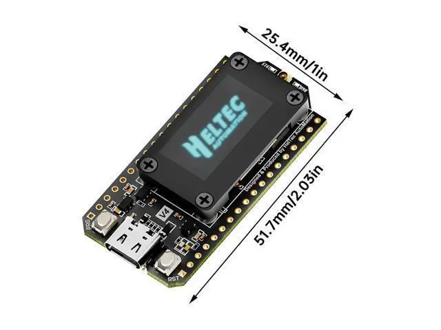 Alt view image 4 of 5 - ESP32 LoRa V4 Development Board,Upgraded 863-928 MHz 16MB Flash ESP32-S3 SX1262 LoRa Module WiFi Bluetooth,Supports GPS,Solar for IOT Meshtastic Arduin0, 2-Pack