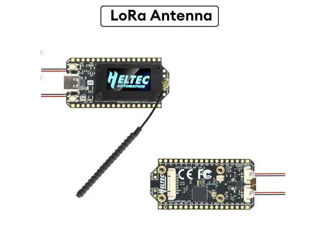 Alt view image 5 of 5 - ESP32 LoRa V4 Development Board,Upgraded 863-928 MHz 16MB Flash ESP32-S3 SX1262 LoRa Module WiFi Bluetooth,Supports GPS,Solar for IOT Meshtastic Arduin0, 2-Pack