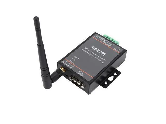 Alt view image 4 of 7 - HF2211, HF2211 Serial Device Server, RS232/485/422 to WiFi and Ethernet DTU Short Message Communication Module, 5-36VDC Serial Data, Device Servers