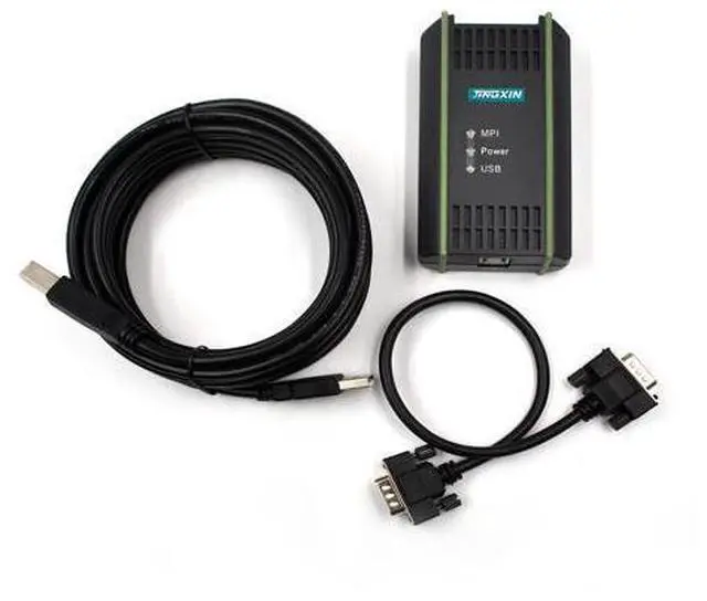 Main image of PLC Programming Cable Interface Applicable to Siemens S7 200/300/400 ET200 and 840D CNC, 6ES7972-0CB20-0XA0 USB-MPI+ PC USB-PPI