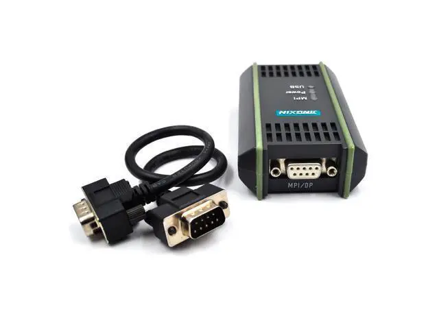 Alt view image 6 of 7 - PLC Programming Cable Interface Applicable to Siemens S7 200/300/400 ET200 and 840D CNC, 6ES7972-0CB20-0XA0 USB-MPI+ PC USB-PPI