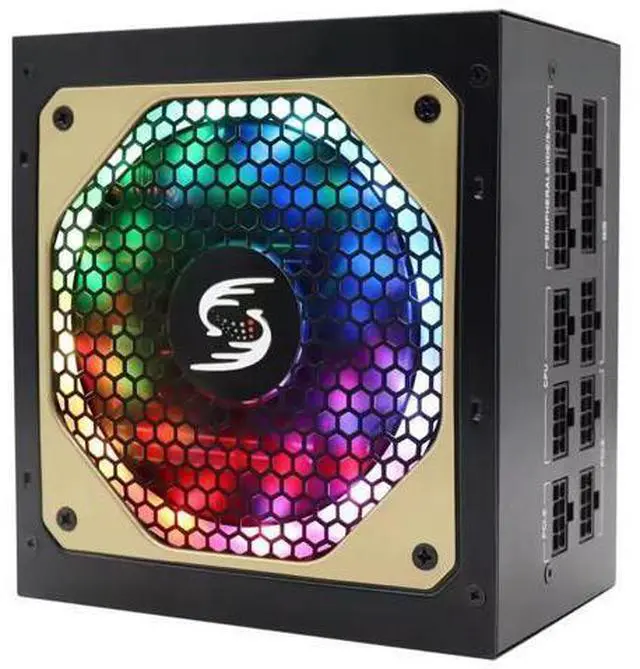 Main image of 700W PC Power Source Supply PSU Fully Modular Design RGB-Quiet Fan ATX EPS Compatible Gaming PC Computer Switch Power Supply