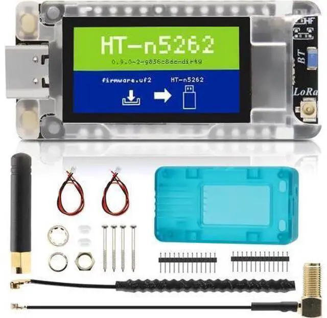 Main image of Mesh Node T114 V2 LoRaWAN Meshtastic Board Meshtastic Tracker Nordic nRF52480 with Screen Case 1.9 TFT Display 902-928MHz with SX1262 Chip BLE WiFi Compatible with Arduino/Meshtastic