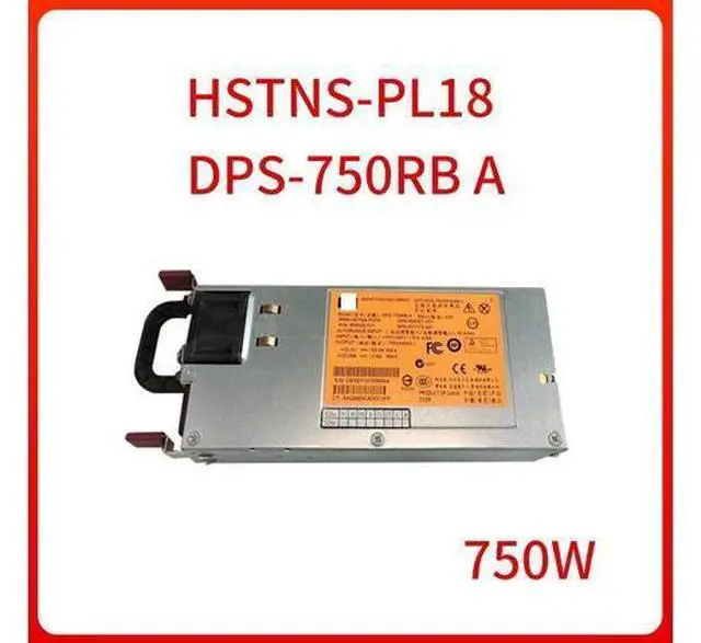 Main image of 750W Switching Power Supply Module 12V 60A HSTNS-PL18 DPS-750RB A 506821-001 511778-001 for HP DL380 G6 G7 Server