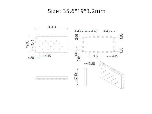 Alt view image 5 of 5 - Lubeby Smart SA818S New Generation VHF 134~174MHz/UHF 400-480MHz 1W 30dBm Analogue Walkie Talkie Module (UHF :400~480 MHz X 2 PCS)