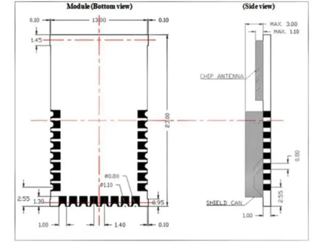 Alt view image 7 of 7 - Taidacent UWB DWM1000 Positioning UWB Positioning Module Ultra Wideband Indoor Positioning Module Ultra Wideband Location